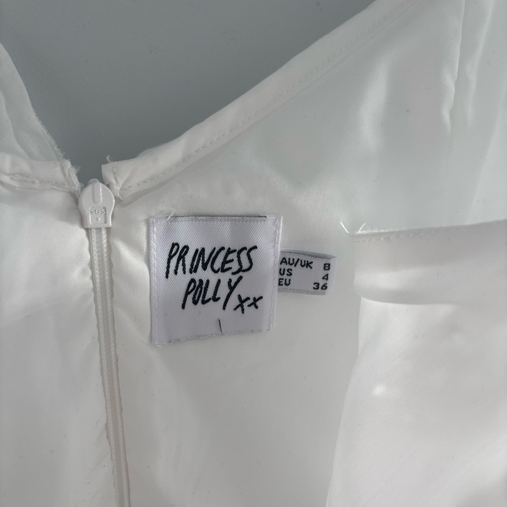 Princess Polly | White Eyelet Dress - Picture 4 of 4